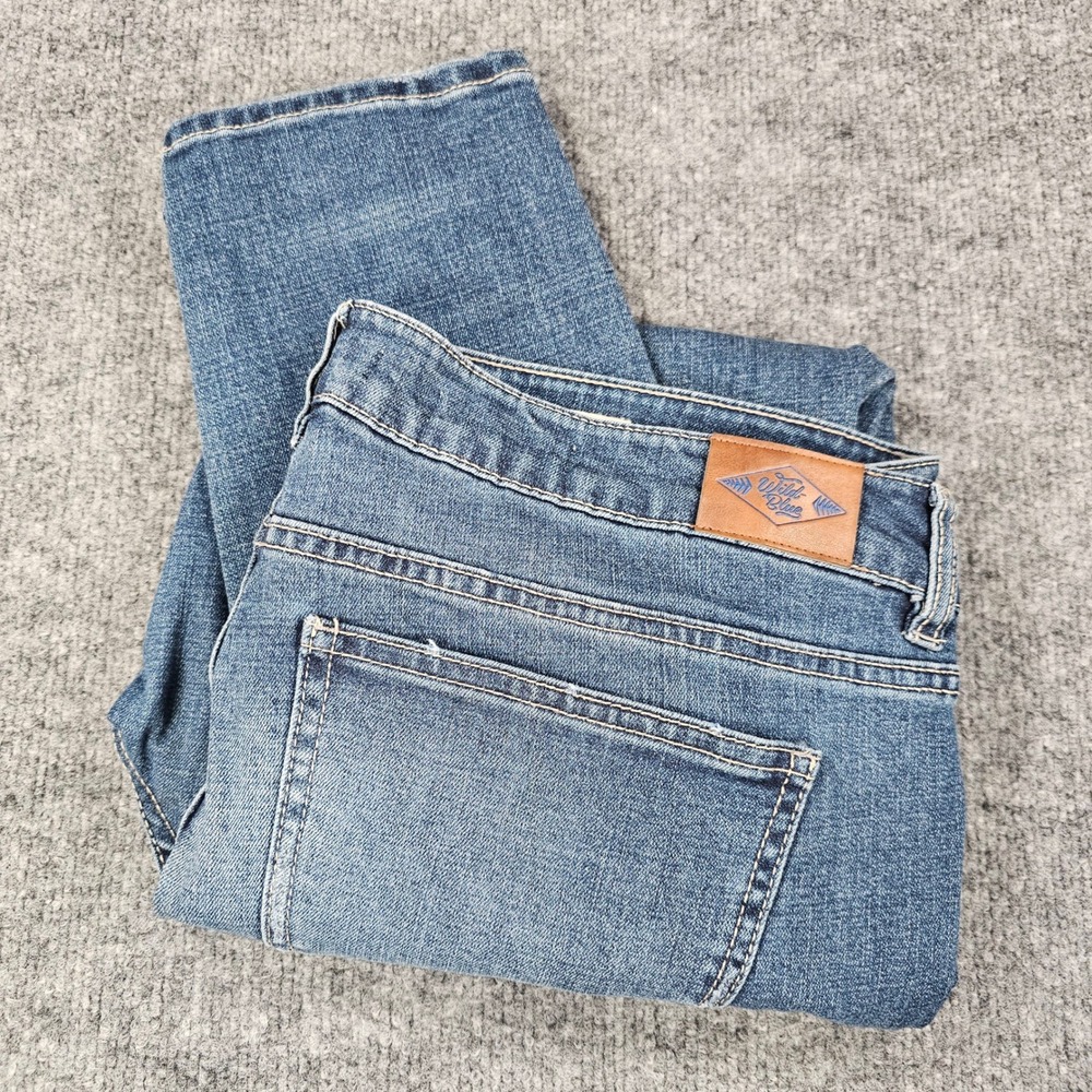 Wild Blue‎ Sadie Robertson Distressed Skinny Legging Jeans Women 13 Medium Wash